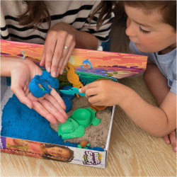 Kinetic Sand, Project Planet Turtle Beach with 396g Play Sand