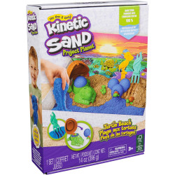 Kinetic Sand, Project Planet Turtle Beach with 396g Play Sand