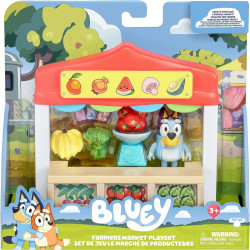 Bluey Mini Playsets Bluey Farmers Market Playset