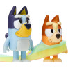 Bluey Queens Official Collectable Character 2 Figure Set