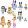 Bluey Queens Official Collectable Character 2 Figure Set