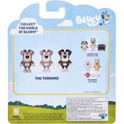 Bluey School Friends The Terriers 3 Pack Figure Set