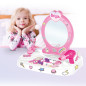 Dolu Unicorn Table Top Vanity Set With Mirror Dolu Unicorn Table Top Vanity Set With Mirror