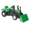 Ranchero Pedal Tractor with Excavator  8147   Green
