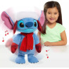 Disney Christmas Holiday Dancing Singing Stitch Plush 14"