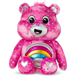 Care Bears Collector Edition Cheer Bear 2024 Light Up Belly 14inch Soft Plush Toy