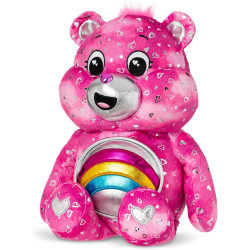 Care Bears Collector Edition Cheer Bear 2024 Light Up Belly 14inch Soft Plush Toy