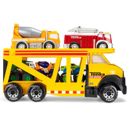 Tonka Steel Classics Car Carrier Kids Construction Toys