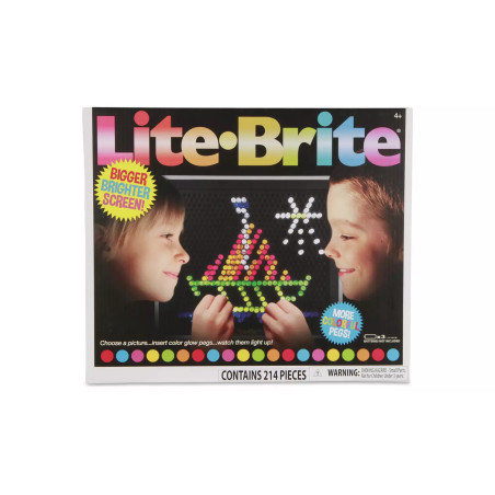 Lite-Brite Ultimate Classic Peg Art Set with Lights
