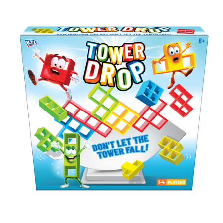 Block Tower Drop Balance Game