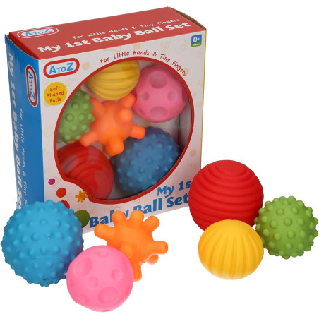 A to Z My First Baby Multi Textured Sensory Soft Balls