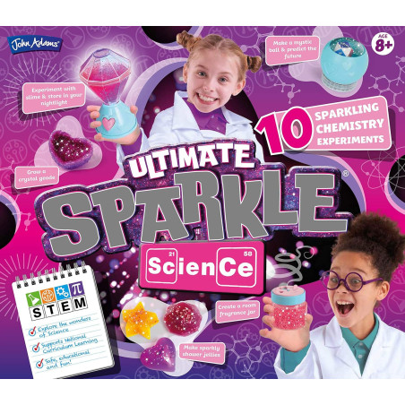 John Adams Ultimate Sparkle Science STEM Learning Kit Kids