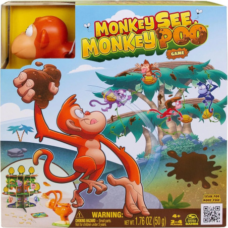 Monkey See Monkey Poo Kids Board Game