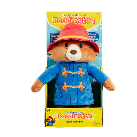 The Adventures of Paddington TV Bear Talking Soft Toy