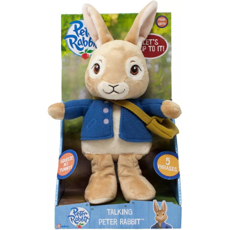 Peter Rabbit Talking Plush Soft Toy