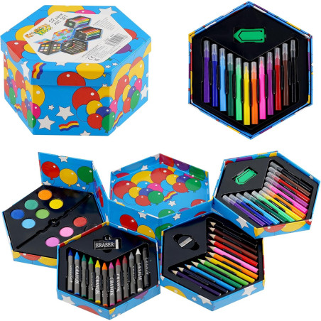 Kreative Kids! 52 Pieces Craft Art Artists Set
