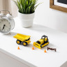 Tonka Mini Classics 2-Pack Dump Trucxk & Bulldozer Kids Construction Toys