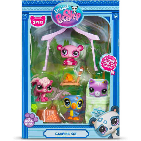 Littlest Pet Shop Series 2 Camping Adventure Play Pack