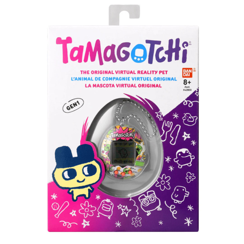 Tamagotchi Original Comic Book Shell Original Cyber Pet Gen 1