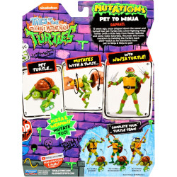 Tales of the Teenage Mutant Ninja Turtles Mutations Pet to Ninja Figure- Raphael