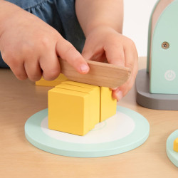 Owl & Fox Wooden Toaster Set