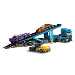 LEGO City Car Transporter Truck with Sports Cars Toy 60408