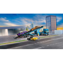 LEGO City Car Transporter Truck with Sports Cars Toy 60408