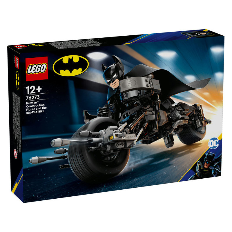 LEGO DC Batman: Batman Construction Figure & the Bat-Pod Bike 76273 LEGO DC Batman: Batman Construction Figure & the Bat-Pod Bike 76273