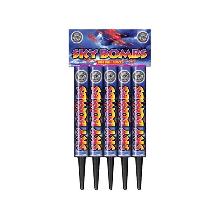 Cosmic Sky Bombs 1.3g Shot Tube 5 Pack