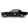 Scalextric Ford Mustang - Black and Gold - 1:32 Scalextric Car C4405