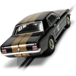 Scalextric Ford Mustang - Black and Gold - 1:32 Scalextric Car C4405