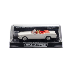 Scalextric  James Bond Ford Mustang – 'Goldfinger' 1:32 Slot Car C4404