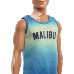 Barbie Ken Fashionistas Doll 192 Brown Hair Vitiligo