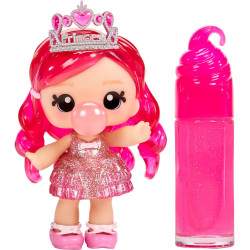YUMMILAND Lipgloss Doll - Bianca Bubblegum - Scented Character Doll with DIY Lipgloss Kit