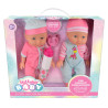 Lullaby Baby Twin Dolls Set With Accessories