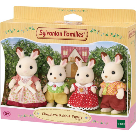 Sylvanian Families Chocolate Rabbit Family 5655