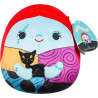 Squishmallows Original Disney's The Nightmare Before Christmas Sally Holding Black Cat Plush