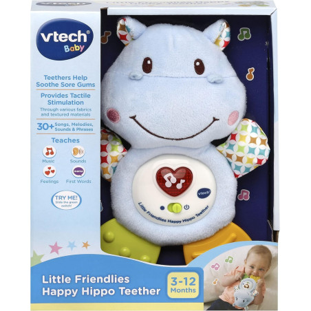 Vtech Little Friendlies Happy Hippo Teether Teething & Sensory Toy