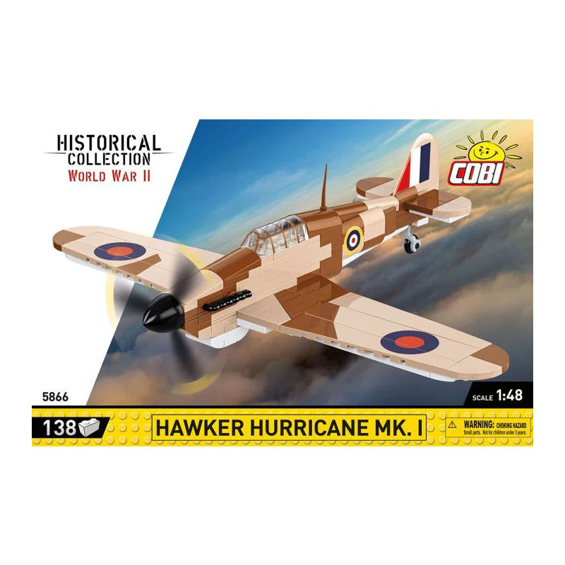 Historical Collection COBI Hawker Hurricane Mk.1 5866 1:48 138 bricks