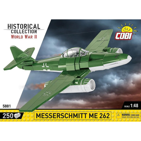 Historical Collection COBI 5881 World War II - Messerschnitt ME 262 250 bricks