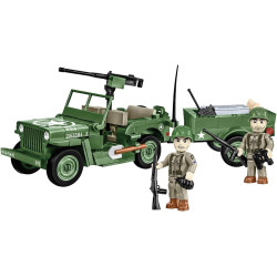 Historical Collection COBI Willys MB & Trailer 200 bricks