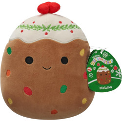 Squishmallows Original 7.5-Inch Maldon the Fruit Cake Holiday Plush Soft Toy