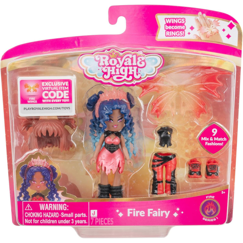 Royale High Fire Fairy Fashion Doll