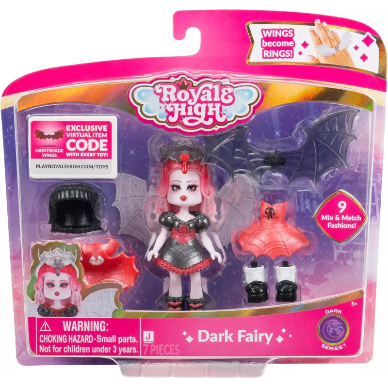 Royale High Dark Fairy Fashion Doll