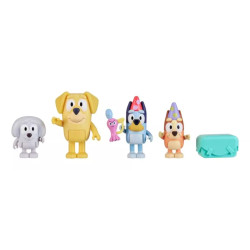 Bluey Figure 4 pk Pass the Parcel