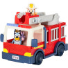 Bluey Firetruck with Bluey, Exclusive Firefighter Bingo and Bob Bilby Figures
