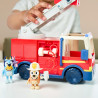 Bluey Firetruck with Bluey, Exclusive Firefighter Bingo and Bob Bilby Figures