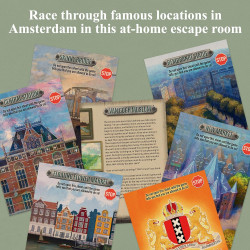 Thames & Kosmos EXIT: The Hunt Through Amsterdam Escape Room Card Game