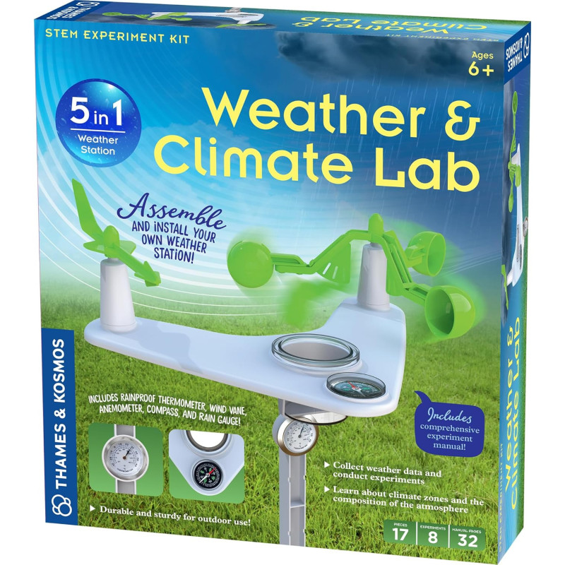 Thames & Kosmos - Weather & Climate Lab - Kids Science Kits