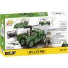 Historical Collection World War II 2296 COBI Willys MB Jeep 132 bricks